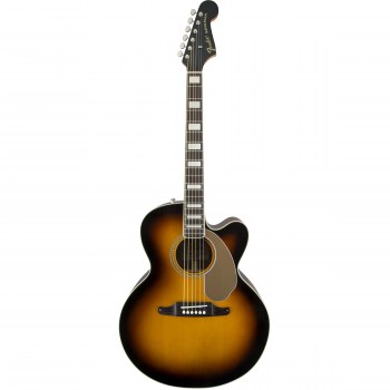 Fender Kingman Jumbo SCE with Case, 3-Color Sunburst купить