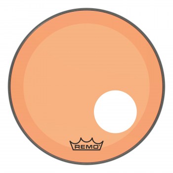 Remo P3-1318-ct-ogoh Powerstroke® P3 Colortone™ Orange Bass Drumhead, 18`, 5` Offset Hole купить