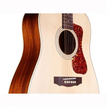 Guild 383-0404-822 D-240e Limited Dreadnought, Flamed Mahogany B/s, Natural купить