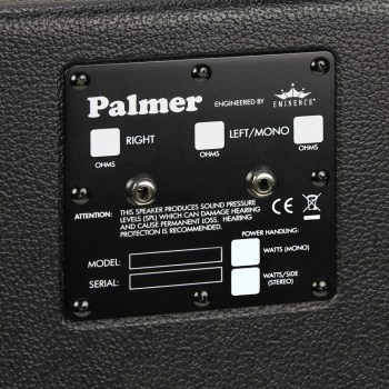 Palmer 2x12b Empty Guitar Cabinet Open Back Pcab212b купить