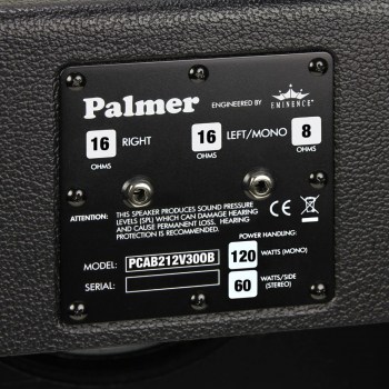 Palmer 2x12 V30 8/16 Ohms Open Back  Pcab212v30ob купить