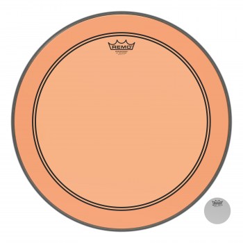 Remo P3-1320-ct-og Powerstroke® P3 Colortone™ Orange Bass Drumhead, 20. купить