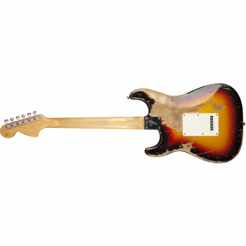 Fender Custom Shop Michael Landau Signature 1968 Relic Stratocaster, Round-Laminated Rosewood, Bleached 3-Color Sunburst купить