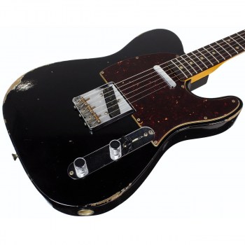 Fender Custom Shop 1961 Relic Telecaster, Rosewood Fingerboard, Aged Black купить