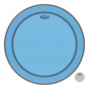 Remo P3-1320-ct-bu Powerstroke® P3 Colortone™ Blue Bass Drumhead, 20. купить