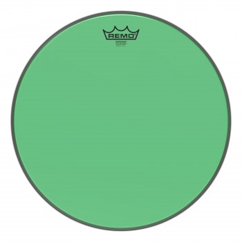 Remo Be-0315-ct-gn Emperor® Colortone™ Green Drumhead, 15. купить