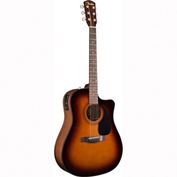 Fender Cd-60ce Dreadnought Brown Sunburst W/fishman® Miniq Preamp купить