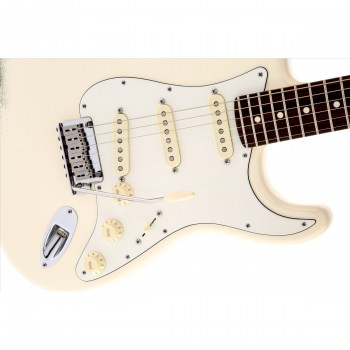 Fender Jeff Beck Stratocaster, Olympic White, Rosewood купить