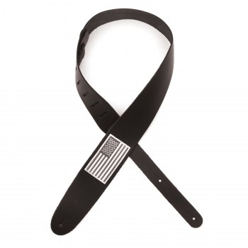 Planet Waves 2.5` Leather with Grey American Flag Patch купить