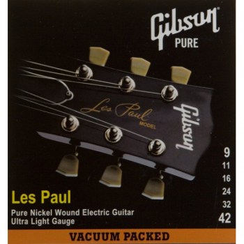 Gibson SEG-LP9 LES PAUL PURE NICKEL WOUND .009-042 купить