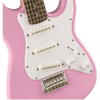 Fender Squier MINI ROSEWOOD FINGERBOARD PINK купить