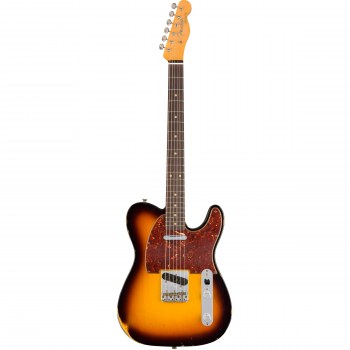 Fender Custom Shop 1961 Relic Telecaster, Rosewood Fingerboard, Faded 3-Color Sunburst купить