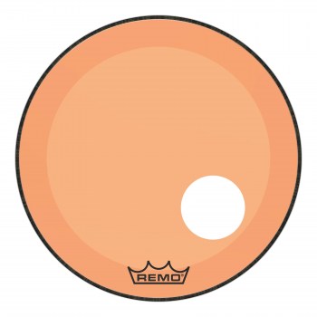 Remo P3-1322-ct-ogoh Powerstroke® P3 Colortone™ Orange Bass Drumhead, 22`, 5` Offset Hole купить