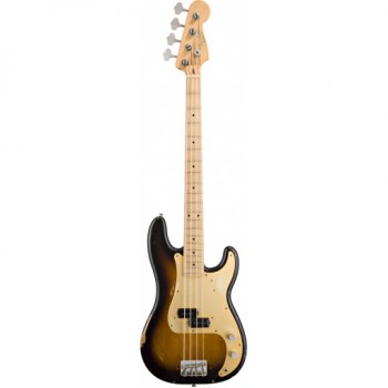 Fender Road Worn `50s Precision Bass, Maple Fingerboard, 2-Color Sunburst купить