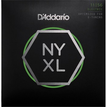 D`Addario NYXL1156 NICKEL WOUND, MEDIUM TOP / EXTRA-HEAVY BOTTOM, 11-56 купить