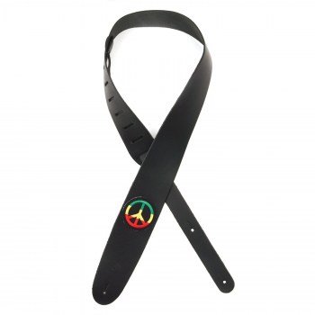 Planet Waves 2.5` Leather with Jamaican Peace Sign Patch купить