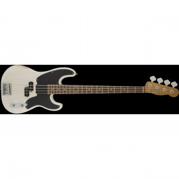 Fender Mike Dirnt Road Worn Precision Bass, White Blonde, Rosewood купить