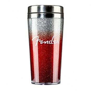 Fender Glitterburst Stainless Travel Mug, Red, 16oz. купить