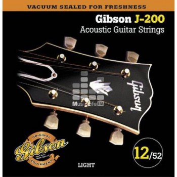 Gibson SAG-J200L PREMIUM PHOS BRONZE .012-.052 купить