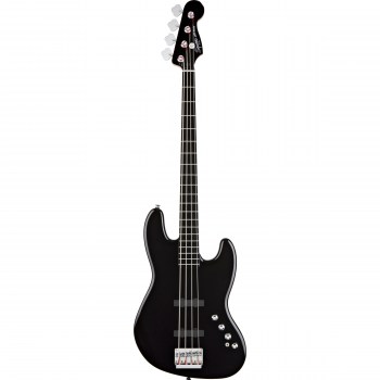 Fender Squier Deluxe JAZZ BASS® IV ACTIVE (4 STRING) EBONOL FINGERBOARD Black купить