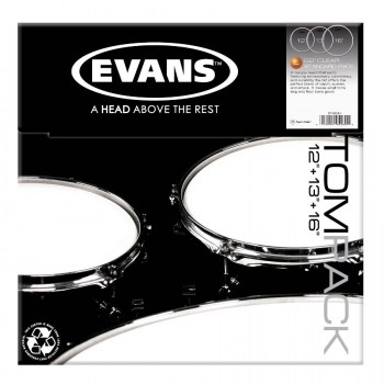 Evans ETP-G2CLR-S TOMPACK: G2 CLR 12,13,16`-STD купить