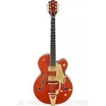 Gretsch G6120TFM Players Edition Nashville® with String-Thru Bigsby®, Filter`Tron™ Pickups, Flame Maple, Orange Stain купить