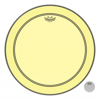 Remo P3-1320-ct-ye Powerstroke® P3 Colortone™ Yellow Bass Drumhead, 20. купить