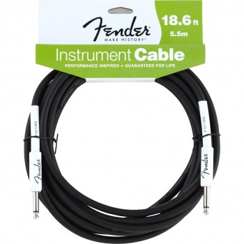 Fender 18.6` Instrument Cable Black купить