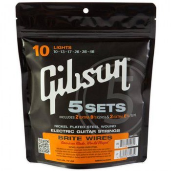 Gibson SVP-700L BRITE WIRES ELECT SET/5 .10-.046 купить