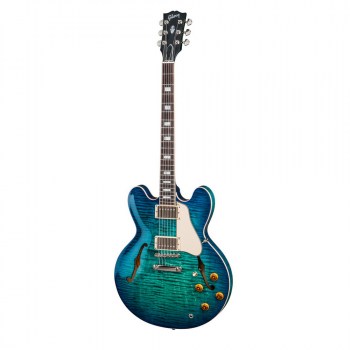 Gibson 2018 MEMPHIS ES-335 FIGURED AQUAMARINE купить