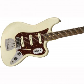 Fender 2018 Journeyman Relic® Bass Vi - Aged Olympic White купить