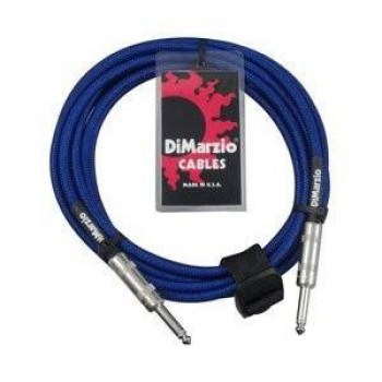 Dimarzio Instrument Cable 18` ELECTRIC BLUE EP1718SSEB купить