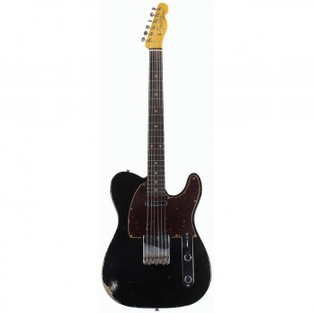 Fender Custom Shop 1961 Relic Telecaster, Rosewood Fingerboard, Aged Black купить