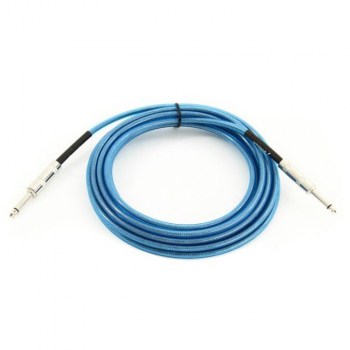 Fender 20` CALIFORNIA Instrument Cable LAKE PLACID BLUE купить