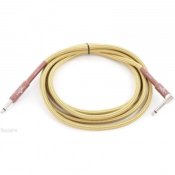 Fender Custom Shop 10` ANGLE Instrument Cable TWEED купить