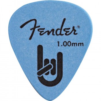 Fender Rock-On Touring Picks, 351 Shape 1.0 MM, Blue, 72 Count 1. купить