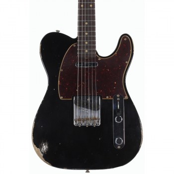 Fender Custom Shop 1961 Relic Telecaster, Rosewood Fingerboard, Aged Black купить