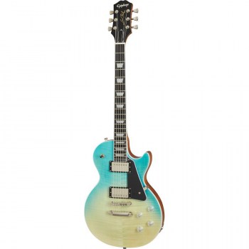 Epiphone Les Paul Modern Figured Caribbean Blue Fade купить