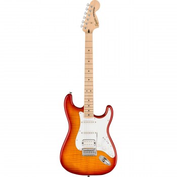 Fender Squier Affinity 2021 Stratocaster FMT HSS MN Sienna Sunburst купить