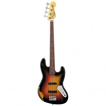 Fender JACO PASTORIUS JAZZ BASS®, Rosewood Fingerboard, 3-Color Sunburst купить