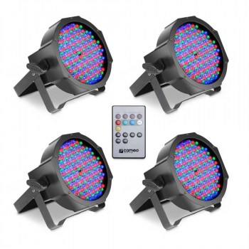 Cameo FLAT PAR CAN RGB 10 IR SET купить