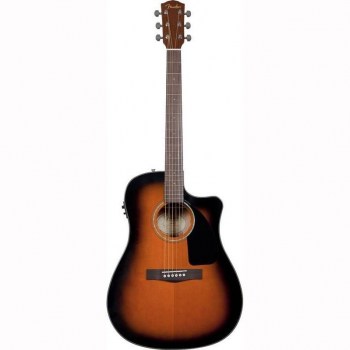 Fender Cd-60ce Dreadnought Brown Sunburst W/fishman® Miniq Preamp купить