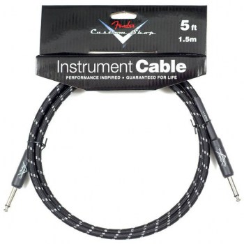 Fender Custom Shop 5` Instrument Cable Black TWEED купить