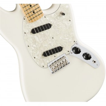 Fender Mustang MN Olympic White купить