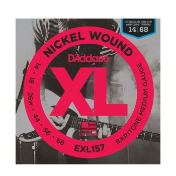 D`addario Exl157 Set Elec Baritone Gtr Xl Med купить