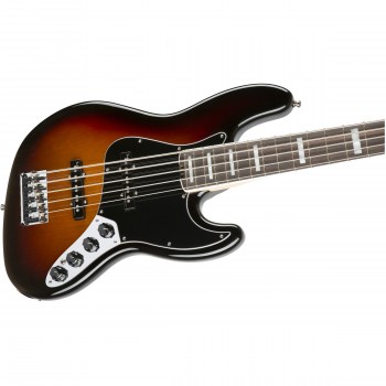 Fender American Elite Jazz Bass® V, Ebony Fingerboard, 3-Color Sunburst купить