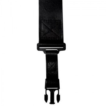 Dimarzio Custom ITALIAN Leather CLIPLOCK STRAP 2 INCH Black DD2420 купить