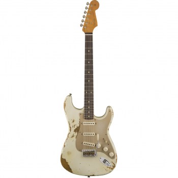 Fender LIMITED EDITION HEAVY RELIC `59 ROASTED STRAT, AGED OLYMPIC WHITE купить