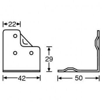 Adam Hall 4053 Large cranked corner купить