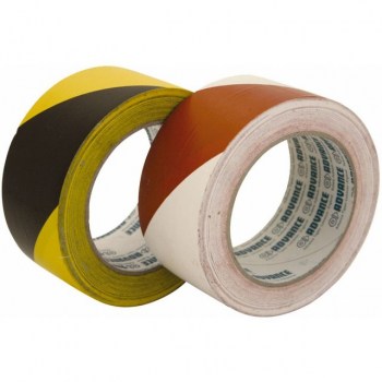 Advance AT 8 Floor Marking Tape red/white, 33m, 50mm купить